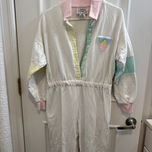 Vintage Cotton Jumpsuit 80’s style